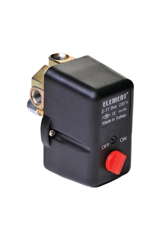 Element Elt-5co-3y 1-6 3 Yollu On/off Kompresör Basınç Şalteri 220v- 1/2''