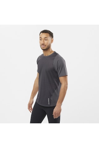 Salomon Sense Aero Erkek T-shirt Lc1872500 Erkek Tişört Gri