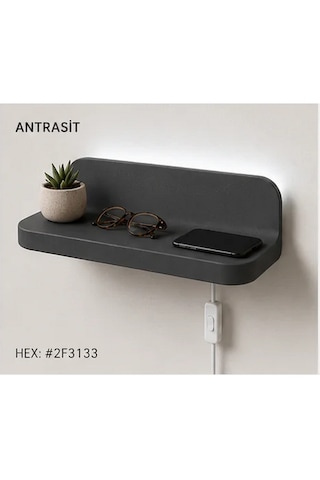 Wall Shelf Light Antrasit