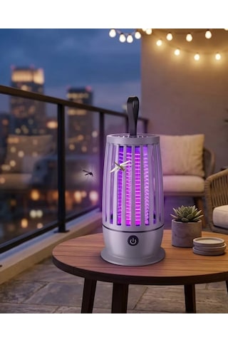 Hepsi Elektrikli Böcek Öldürücü Uv Işıklı Gece Lambası Sessiz Çalışan Geniş Alan Etkili Najmaddin