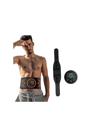 Artfulabode Zayıflama Tonlama Masaj Kemeri Leezsing Göbek Bölgesi İçin Fitness Ems Ekipmanı Egzersiz Antrenörü Jl Çok Renkli