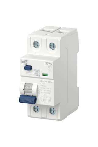 Weg Rdws-ac-30-40-2-d24 1p+n, 40 A, 30 Ma, 6 Ka , Ac Tipi, Monofaze Kaçak Akım Rölesi