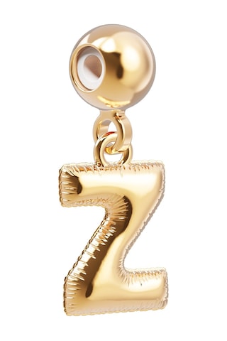 Chocli 18 Ayar Altın Kaplama Charm Harf - Z Altın