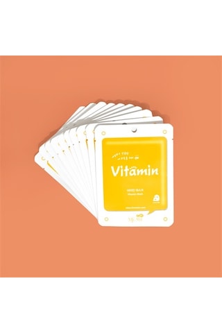 Mjcare On Vitaminli Yüz Maskesi 10'lu