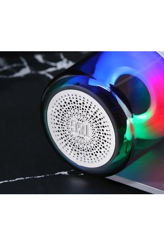 T&G 369 Taşınabilir Renkli Işıklı Mini Bluetooth Hoparlör