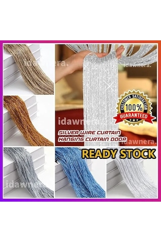 Geeroyoo "modern Mavi Boncuk Perde - 1m X 2m, Kapı & Pencere Dekoru, 3d Efektli"