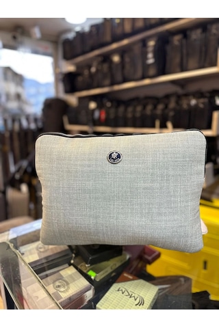Trg Polo Keten Kumaş Tablet Çantası