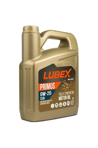 Lubex Sja 0W-20 Tam Sentetik Motor Yağı 4 x 4 L