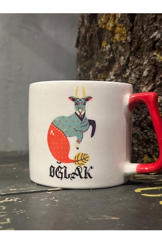 Oğlak Burcu Tasarım Kupa