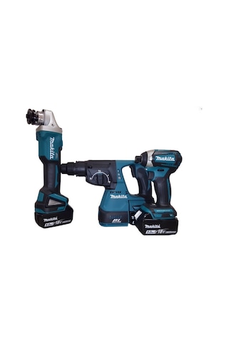 Makita DLX3070TX 18V 5.0 Ah Akülü Set 3'lü