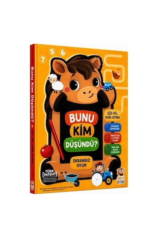 Sincap Kitap Bunu Kim Düşündü Tabletli Maketli Etkinlik Kitabı