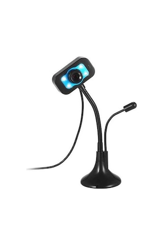 Fortunelane Usb 8mp Hd Webcam Mikrofon, Gece Görüş, 360 Dön, Dizüstü/kablosuz Kamера