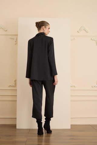 Senna Crıstalle Pants Siyah Siyah
