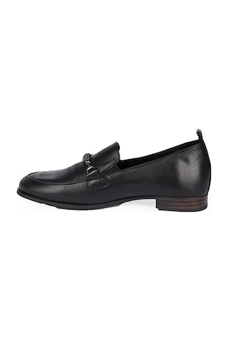 Mammamia D24ya-3470 Kadın Deri Loafer Ayakkabı D24YA-3470-R7307 Siyah
