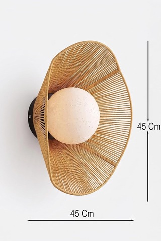 Handmade Makrome Aplik - Sadya Çok Renkli