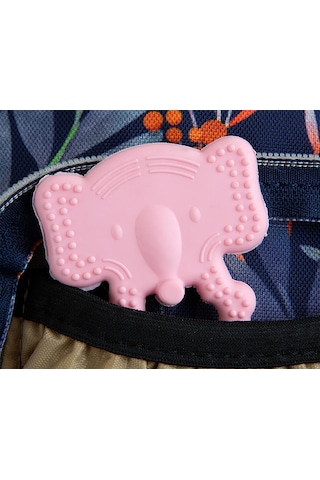 Babyjem Yumuşak Diş Kaşıyıcı Fil Pembe