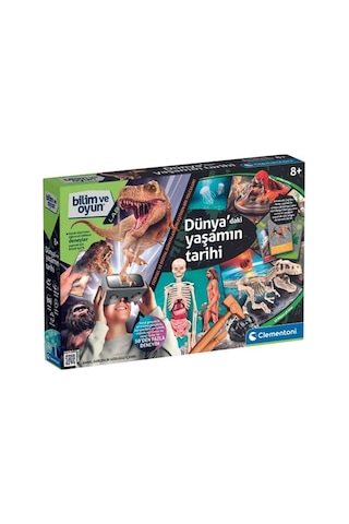 Clementoni 64839 Bilim ve Oyun Dünyadaki Yaşamın Tarihi