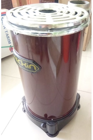 Seçkin Pik Dökümlü 70 Lik Yuvarlak Uyuyan Kömür Odun Sobası Simta