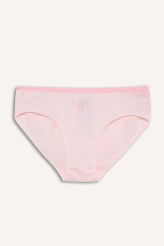 Defacto Kız Çocuk Desenli 3lü Slip Külot E7069a825aupn114 Pembe-pn114