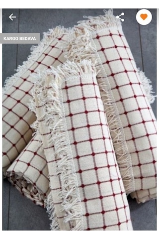 Pamuklu Buldan Çekyat-Koltuk Örtüsü 180x180