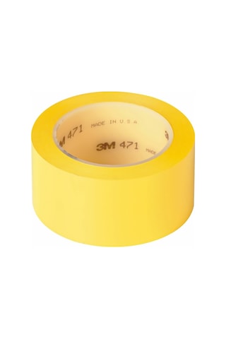 3m 471 Sarı Vinil İşaretleme Bantı 50mm X 33mt