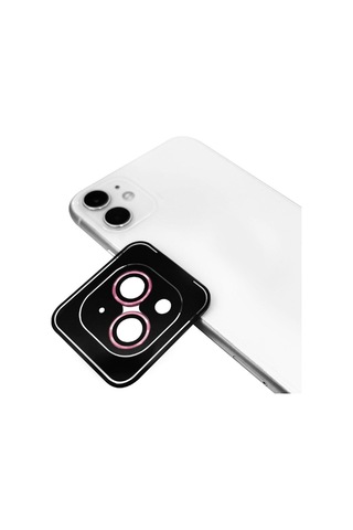 Apple Uyumlu iPhone 15 Plus Zore Cl-11 Safir Parmak İzi Bırakmayan Anti-reflective Kamera Lens Koruyucu Pembe