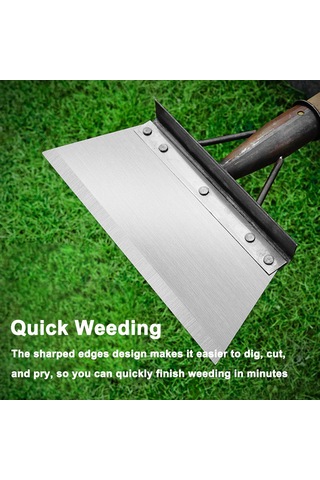 Padalink "çok Amaçlı Bahçe Küreği - Yüksek Dayanıklı Çelik, Hızlı Yabani Ot Temizleme, Buz Kazıma Ve Toprak İşleme İçin"