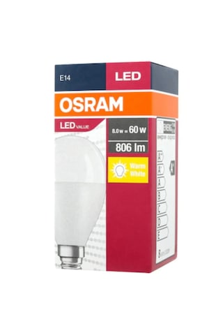 Osram Led Clp 60 7w/2700k 806lm E14