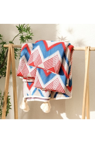 Atma Battaniyesi, Örme Püsküllü Atma Battaniyeleri, Kanepe Yatak İçin Yumuşak Hafif Vintage Atma Battaniye 51x67 İnç Diğer