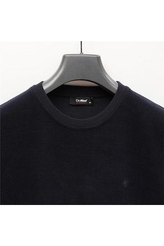 Dio Rise Erkek Triko Uzun Kol İnce Polo Yaka Sweatshirt - Ds-3001 - Lacivert Lacivert