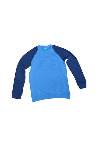 Benetton Erkek Çocuk Sweatshirt Lacivert Lacivert