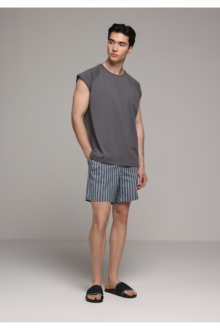 Colin's Colins Regular Fit Çizgili Erkek Mavi Deniz Şortu Cl1081039 Q1.v1 Inv İndigo