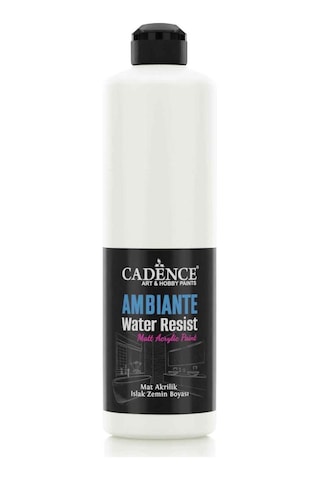 Cadence Ambiante Suya Dayanıklı Akrilik Boya AW-02 PAK BEYAZ 500ML + KATALİZÖR 20GR Cadence Ambiante Suya Dayanıklı Akrilik Boya AW-02 PAK BEYAZ 500ML + KATALİZÖR 20GR