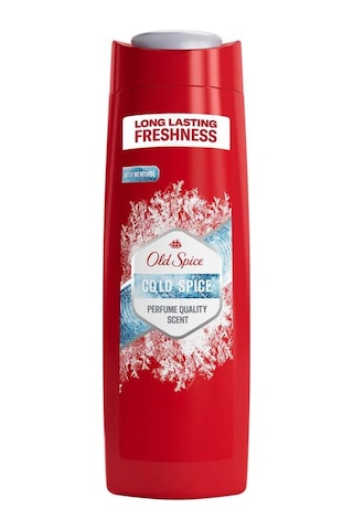 Old Spice Cold Spice Erkek İçin 3 Ü 1 Arada Duş Jeli Ve Şampuan 400 Ml Frenk Üzümü - Nane