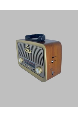 Tasarımlı Bluetooth Radyo 3 Bant Fm Am Sw