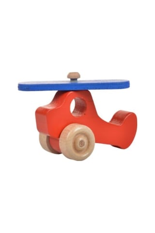 Woodnjoy Hareketli Ahşap Mini Uçak