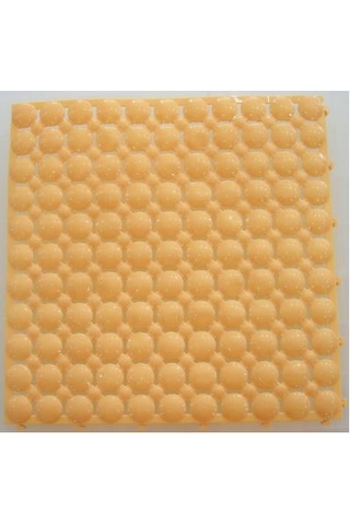 Ortopedik Yer Izgarası Islak Zemin Yer Döşeme Krem Renk 1 M2 9 Ad Krem