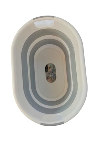 Magic Katlanır Çamaşır Selesi 38 Litre Beyaz - Gri