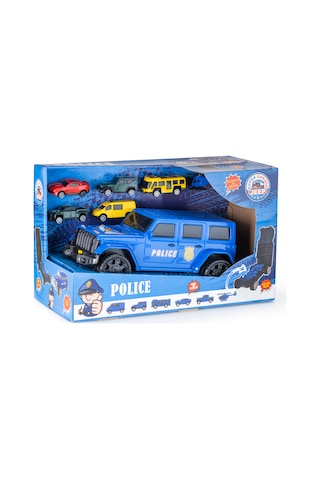 Erdem Toys Garajlı Dev Polis Jeep