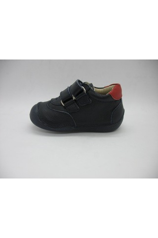 Angelokids Toddler 02100 Deri Ortopedik Ilk Adım Ayakkabı 19-23 Lacivert