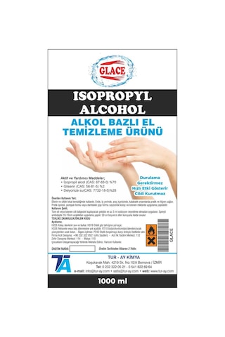 Alkol Bazlı El Temizlemeyici 1 L