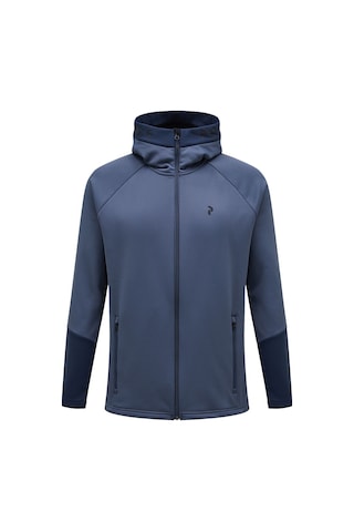 Peak Performance Peak Performance Rider Zip Hood Erkek Mavi Fleece 30235 Lacivert