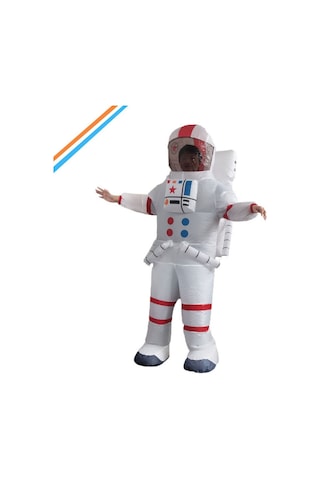 Lıcorıce Yetişkin Astronot Şişme Giyim Sahne Gösterisi Parti Kostümleri