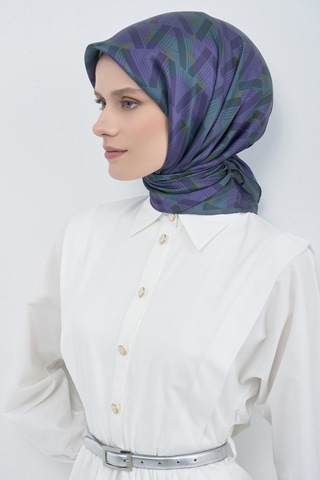 Armine Saf İpek Sura Eşarp-2026 İlkbahar-yaz- 954100d Mor