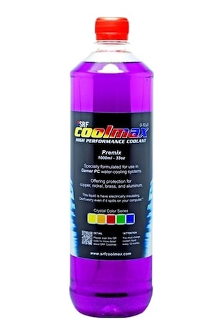 Srf Coolmax Bilgisayar Soğutma Sıvısı 1000ML Kristal Mor