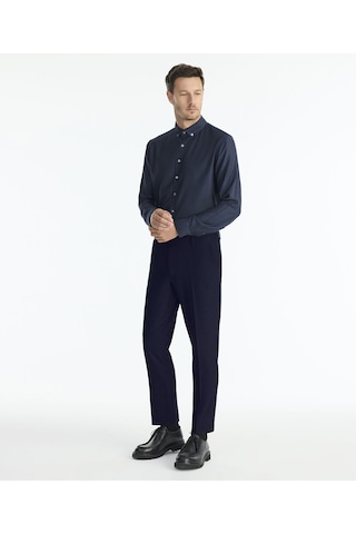 Yargıcı Tapered Fit Normal Bel Pantolon 25kepn3012x 004 Lacivert