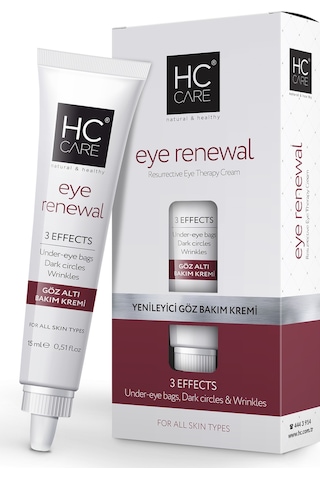 Hc Care Eye Renewal Göz Çevresi Bakım Kremi 15 ML