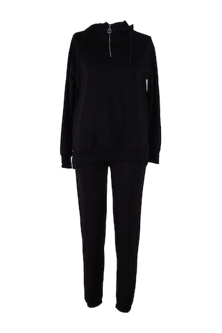 Trender Siyah Kadın Alt-üst Takım 971 Siyah