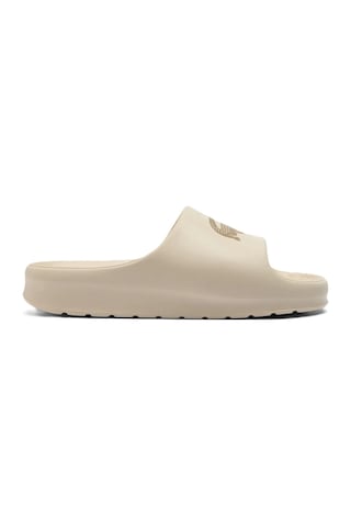 Lacoste Serve Slide 2.0 Unisex Terlik Krem Bej