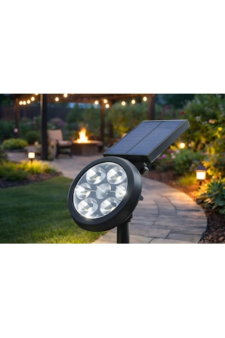 Led Bahçe Armatürü Ip65 Dış Mekan Bahçe Aydınlatma 15w Dekoratif Işık 6500k - Beyaz Işık